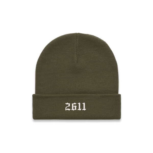 2611 Beanie (White) Thumbnail